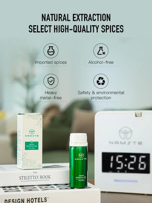 Hot Trend Vault Aroma Tunnel essential oil diffuser with 500ml capacity, quiet mist humidifier for home spa relaxation.
