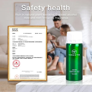 Hot Trend Vault Namste 100ml pure plant essential oil air freshener, ideal for hotels and homes, with natural botanical scent.
