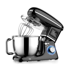 Hot Trend Vault Balashov 1500W stand electric blender for cooks, showing the sleek black blender with stainless steel blades.