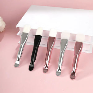 Face Mask Brush Homemade Facial Mask Stirring Brush Flat Soft Hair Face Mask Mud Applicator Skin Clean Care Tools Supplies