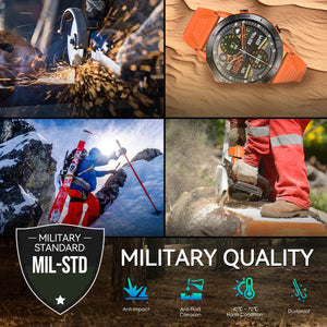 LaNikar Smart Watches with Activity Tracker with Multiple Sport Modes Heart Rate Sleep Blood Oxygen Monitor for iPhone Android