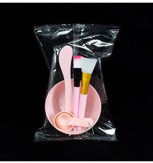 Facial Brush Mask Bowl Spoon Set Mask Brush Bar DIY Beauty Tools Mixing Tools Skin Care Makeup Supplies Woman Facial Tools