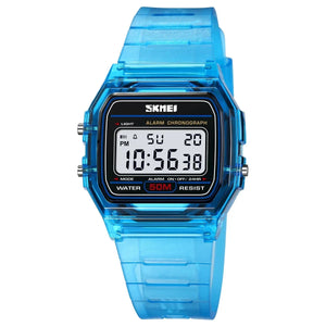 Hot Trend Vault SKMEI 2056 waterproof digital countdown watch showing date and time, unisex design, accessories for men and women.