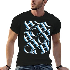 CHCH Men T-Shirt Men Summer Cotton Tops Short Sleeved Fashion Tshirts O-neck Men Clothing Plus Size Tees