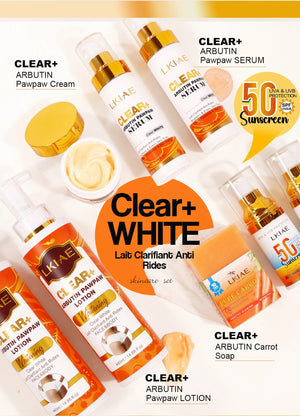 Hot Trend Vault Arbutin whitening cream with vitamin C, papaya, and carrot for dark spot removal and radiant moisturizing.