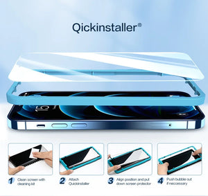 SmartDevil 2/3 pcs Screen Protector HD for iPhone 17 Pro max 17 Air 16 Anti-fingerprint Tempered Glass Film for iPhone 16 Pro 15