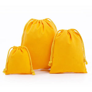 Hot Trend Vault reusable cotton produce bags with drawstrings, ideal for storing fruits and vegetables eco-friendly kitchen storage