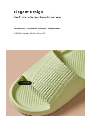 Soft Sole Massage Shower Shoes for Women Men Couples Waterproof Non-slip Home Leisure Fashion Bathroom Slippers
