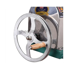 Hand Crank Stainless Steel SugarCane Machine Manual Sugar Cane Juicer 100% Sugar Cane Juice Machine 50kg/H