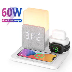 Hot Trend Vault wireless charging stand for iPhone, fast charge power, sleek design for convenient device charging.