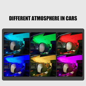 USB Rainbow Sunset Lamp by Hot Trend Vault, ambient mood light creating colorful sunset effects for bedroom decor and photography.