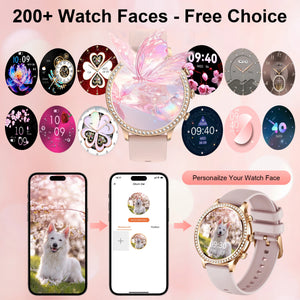 Hot Trend Vault INNOFOVO smartwatch for women with call features and 100 sport modes, displayed on a stylish black band.