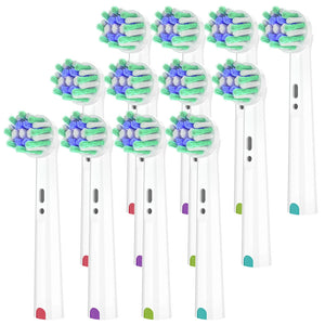 Oral B Cross Action Heads For Adults Deep Clean Replacement