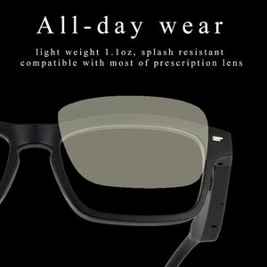 Hot Trend Vault Rondaful Smart Glasses with Bluetooth 5.0, noise cancellation, handsfree calling, and waterproof design for sports.