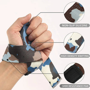 Black Hot Trend Vault weightlifting wrist straps with non-slip grip and adjustable design for secure support during workouts