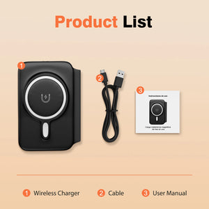 Hot Trend Vault 3-in-1 wireless charger station for Apple devices, fast charging multiple devices simultaneously.