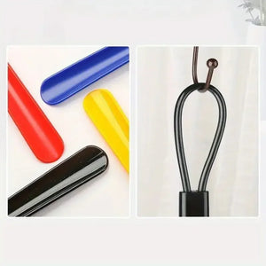 Hot Trend Vault plastic extra long flexible shoe horn for pregnant women, durable, no bend, effortless use, helps put on shoes easily