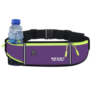 Sport Running Phone Case Waist Bag For Women Men Waterproof Comfortable Cycling Running Bag Safty Reflective Tape Sport Belt