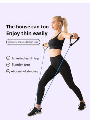 Resistance Bands With Handles Workout Bands With Handles For Men Women Exercise Bands Strength Training Equipment