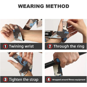 Hot Trend Vault weightlifting wrist straps, non-slip and adjustable, designed for athletes to support grip during lifts.
