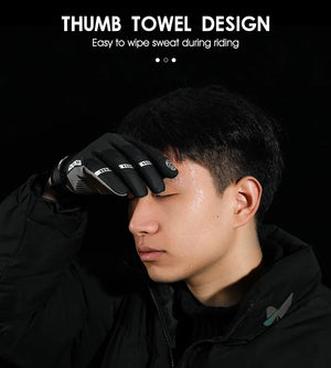 WEST BIKING Cycling Gloves Full Finger Bicycle Sports Gloves Men Women Spring Autumn Gym Motorcycle Camping Hiking Gloves