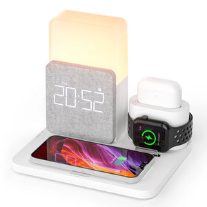 Hot Trend Vault wireless charging stand for iPhone with fast charge capability, featuring a sleek and modern design.