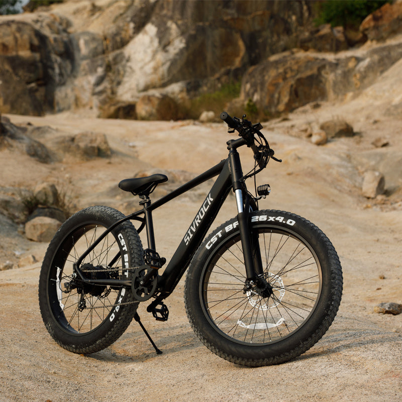 Professional Electric Bike for Adults, 26 X 4.0 Inches Fat Tire Electric Mountain Bicycle, 1000W Motor 48V 15Ah E-bike For Trail Riding, Excursion and Commute, UL And GCC Certified