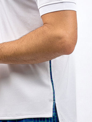 Men's Hot Trend Vault Spin Polo Shirt, designed for tennis and golf performance, featuring lightweight fabric and athletic fit.
