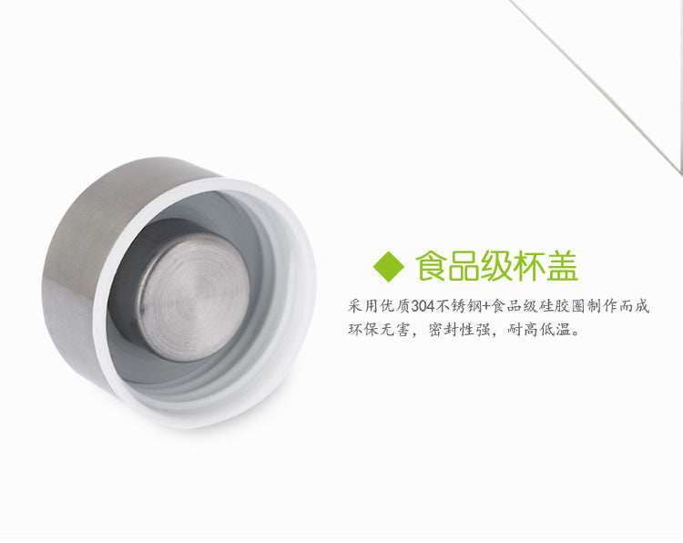 Glass Water Bottle with Stainless Steel Lid and Protective Bag, Sport Bottle, BPA Free, Travel Drink Bottle 360ml, 420 ml, 550ml