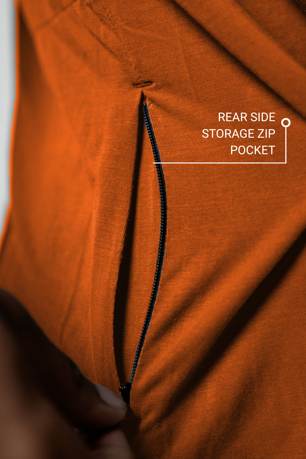 Men's Terra Recovery Element Hoodie Shirt in Sunfire Clay by Hot Trend Vault, featuring a comfortable, casual hoodie design.