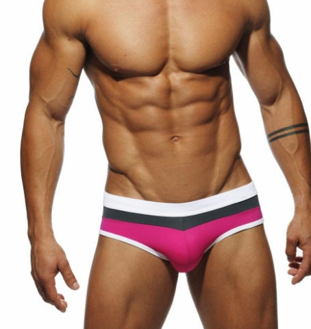 Men's quick-dry swim trunks by Hot Trend Vault featuring a stylish beachwear design, suitable for swimming and beach outings.