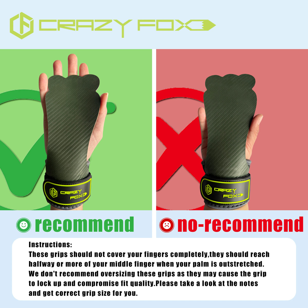 CrazyFox Frog Rubber Gym WOD Grip Non-Slip Training Gloves for Men, activewear accessory with textured rubber grip for fitness workouts.