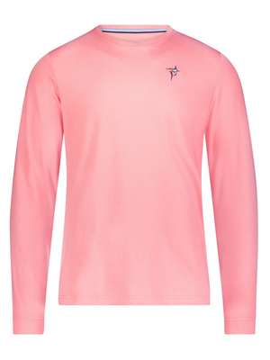 Hot Trend Vault Dockside Performance long sleeve shirt in black with UV50 fabric and 360° flex stretch dry technology.