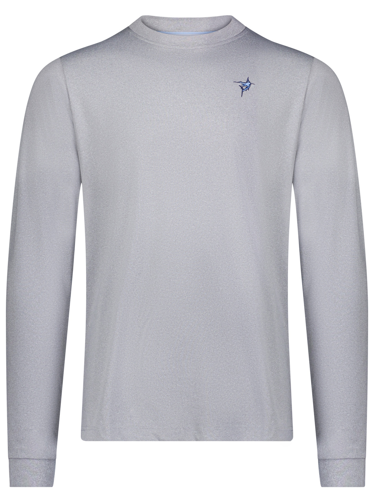 Hot Trend Vault Dockside Performance long sleeve shirt in black with UV50 fabric, 360 flex stretch, and quick-dry technology.