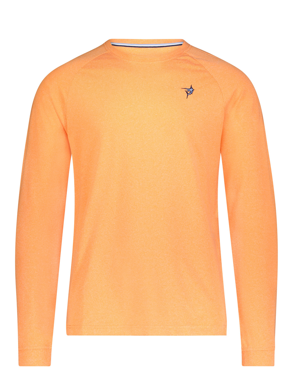Hot Trend Vault Dockside Performance long sleeve shirt in black with UV50 fabric, 360 Flex stretch, and quick-dry dry technology.