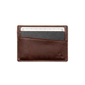 Hot Trend Vault men's wallet featuring a slim, minimalist design with robust full grain Italian leather and multiple card slots.