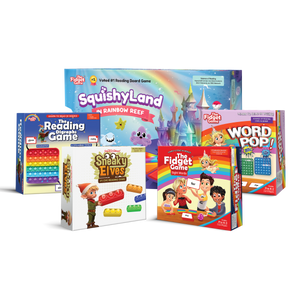 Kids game by Hot Trend Vault featuring sight words fidget game to boost reading fluency and confidence for grade 1 children.