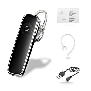 M165 Mini Bluetooth Headset Stereo Hands-Free Ear-Hook Wireless Microphone With Microphone, Suitable For All Smart Phones
