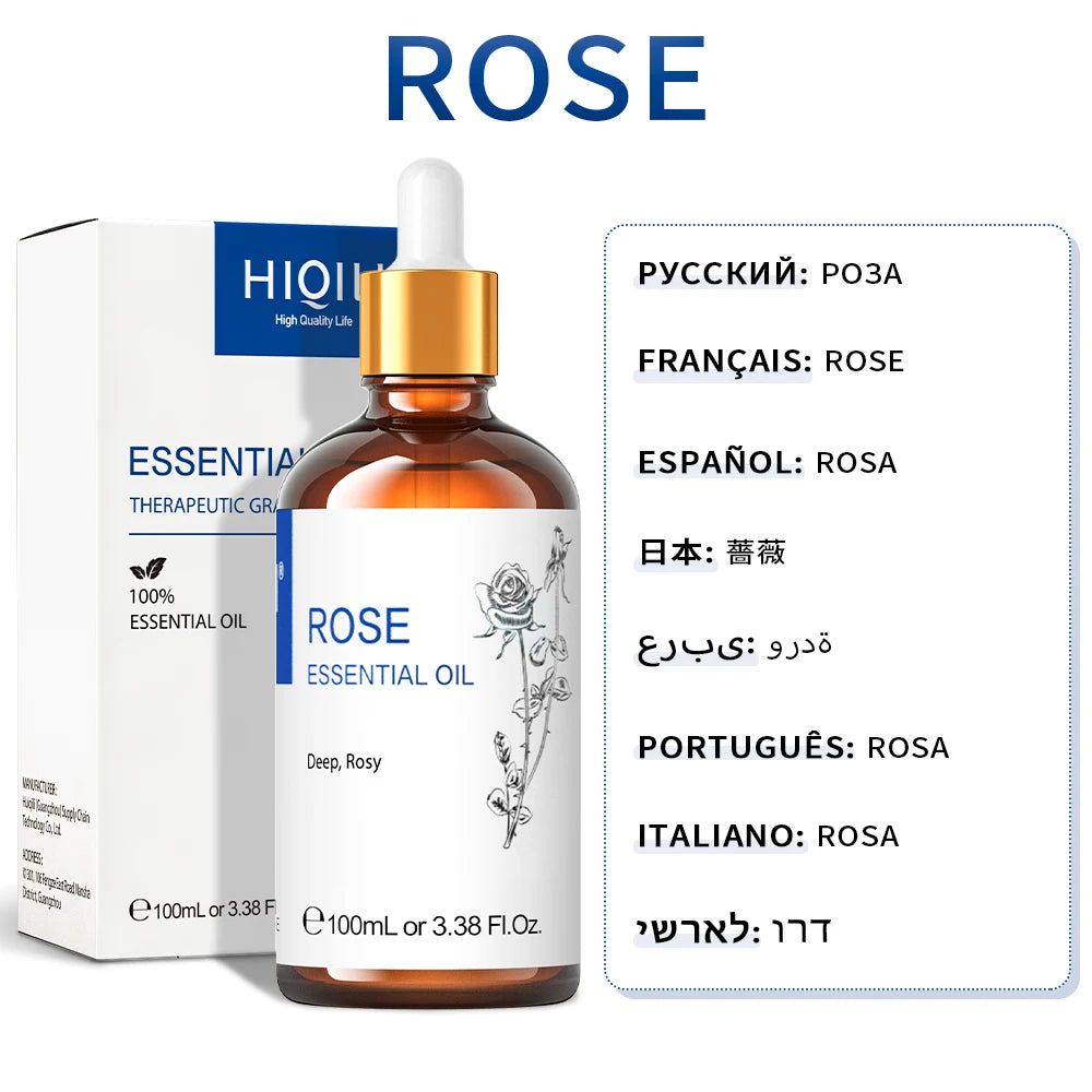 Hot Trend Vault HIQILI Essential Oil Blend 100ml calming diffuser with spa fans, showcasing a sleek design and aromatic oil bottles.