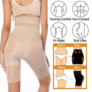 Seamless high waist shaper panties for women with tummy control and butt lifting, breathable and comfortable from Hot Trend Vault.
