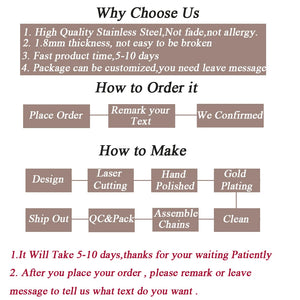 Personalized Crystal Name Necklace Custom Iced Letters Pendant  Zirconia Necklace For Women Commemorat Birthday Gift Jewelry BFF