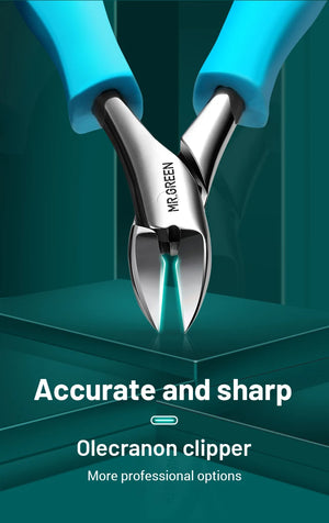 MR.GREEN Nail Clippers Toenail Cutters Pedicure Manicure Tools  Ingrown Paronychia Professional Correction Tool Sets