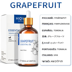 Hot Trend Vault HIQILI Essential Oil Blend 100ml calming diffuser with spa fans, designed for relaxing aromatherapy experiences.