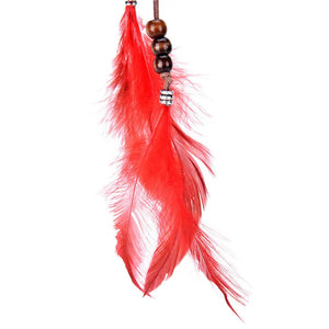 1 Pc New Women Girls Headdress Hair Ornaments BB Clip Feathers Indian Style Feather Hair Tassel Hair Piece Accessories Barrettes