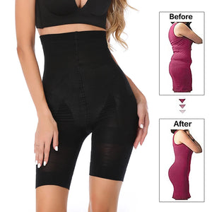 Seamless high waist shaper panties for women with tummy control and butt lifting, breathable fabric by Hot Trend Vault.