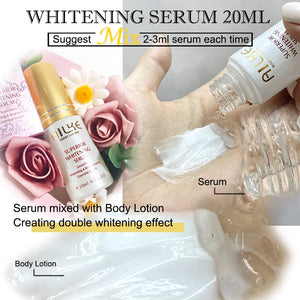 Hot Trend Vault AILKE Whitening Skin Care Set for all skin types featuring glutathione and brightening skincare products.