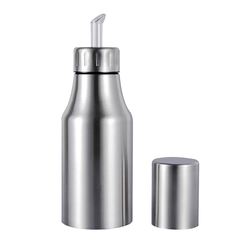 Oil Bottle Stainless Steel Vinegar Oil Olive Dispenser Bottle Pot Leakproof Container Kitchen Accessories 500/750/1000ml