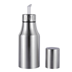 Oil Bottle Stainless Steel Vinegar Oil Olive Dispenser Bottle Pot Leakproof Container Kitchen Accessories 500/750/1000ml