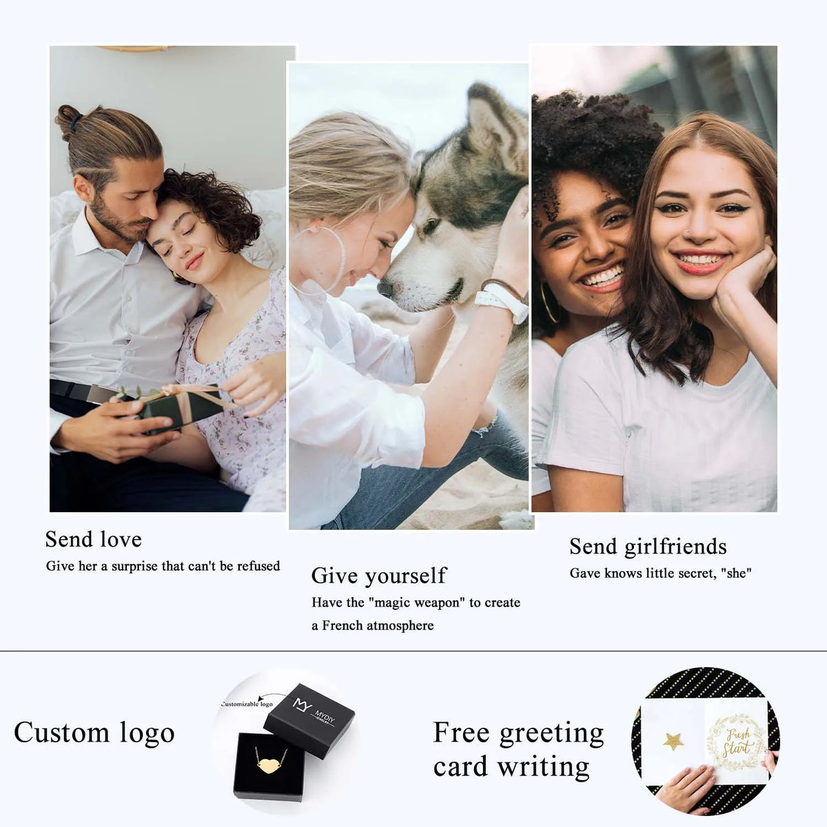 Custom Crystal Initial Curb Bundle Necklace Personalized Diamond Name Pendant With Curb Chain 18K Gold Plated Jewelry Gift