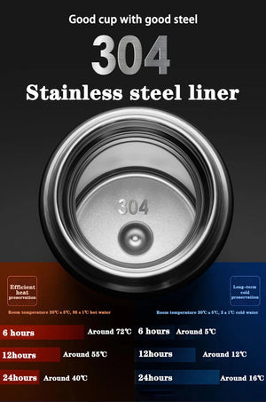 Smart Insulation Cup Male and Female Student Portable Water Cup Creative  Mass Simple Temperature Tea Cup